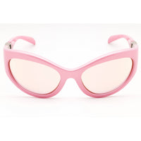 Versace Unisex Sunglasses - Cat Eye Shape Pink Full Rim Frame | 0VE4485 5521/Z ,
