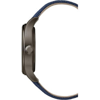 Timex Men's Watch - Allied Quartz Gunmetal Case Blue Fabric Strap Date | TW2R46200VQ ,