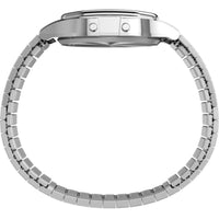 Timex Men's Watch - T80 Digital Dial Silver Tone Steel Bracelet | TW2W68200VQ ,