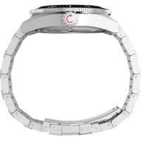 Timex Men's Watch - Deepwater Rotating Bezel Black Dial Bracelet | TW2W95300VQ ,