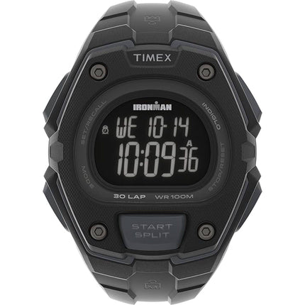 Timex Men's Watch - Ironman Triathlon Classic 30 Black Digital Dial | TW5M486009J ,