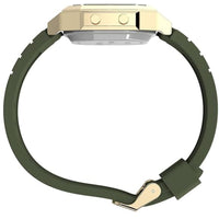 Timex Unisex Watch - Activity Tracker Grey Digital Dial Green Strap | TW5M608009J ,