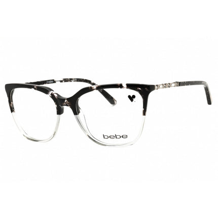 Bebe Women's Eyeglasses - Jet Gradient Acetate Rectangular Shape Frame | BB5191 001 ,