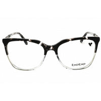 Bebe Women's Eyeglasses - Jet Gradient Acetate Rectangular Shape Frame | BB5191 001 ,