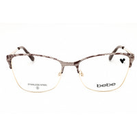 Bebe Women's Eyeglasses - Topaz Lace Metal Cat Eye Shape Full Rim Frame | BB5221 200 ,