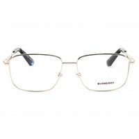 Burberry Men's Eyeglasses - Silver Metal Rectangular Full Rim Frame | 0BE1389 1005 ,