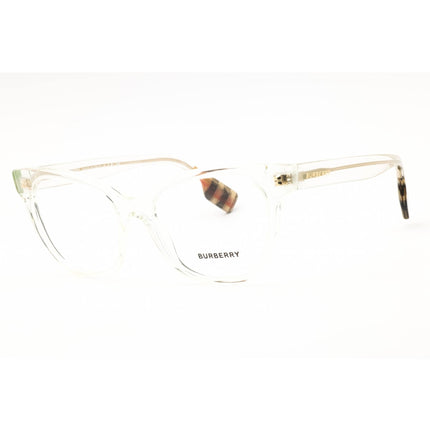 Burberry Women's Eyeglasses - Transparent Acetate Cat Eye Shape Frame | 0BE2375 3024 ,