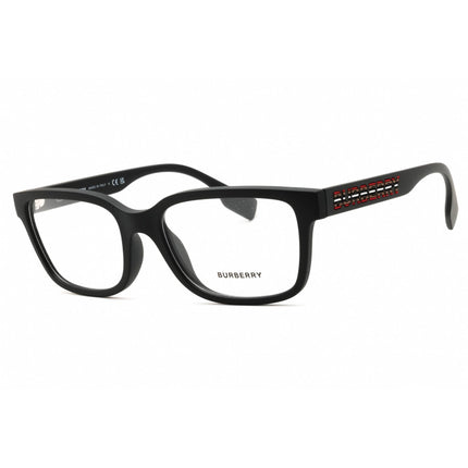 Burberry Men's Eyeglasses - Matte Black Rectangular Full Rim Frame | 0BE2379U 3464 ,
