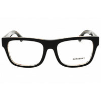 Burberry Men's Eyeglasses - Black On Vintage Checkered Acetate Frame | 0BE2411 4121 ,