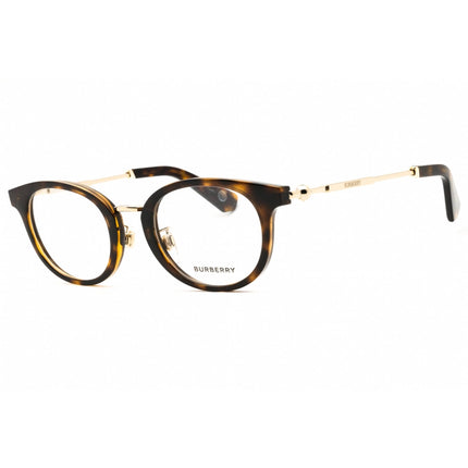 Burberry Women's Eyeglasses - Dark Havana Acetate Round Full Rim Frame | 0BE2413D 3002 ,