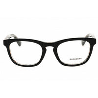 Burberry Men's Eyeglasses - Black On Vintage Checkered Acetate Frame | 0BE2417 4121 ,