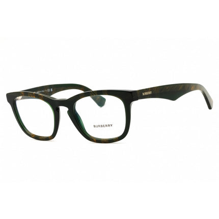 Burberry Men's Eyeglasses - Checkered Green Acetate Full Rim Frame | 0BE2417 4125 ,