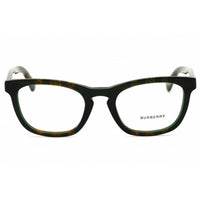 Burberry Men's Eyeglasses - Checkered Green Acetate Full Rim Frame | 0BE2417 4125 ,