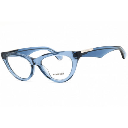 Burberry Women's Eyeglasses - Blue Acetate Cat Eye Full Rim Frame | 0BE2418U 4117 ,