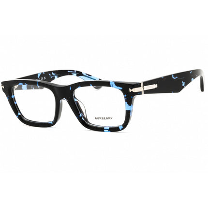 Burberry Men's Eyeglasses - Blue Tortoise Acetate Rectangular Frame | 0BE2419F 4111 ,