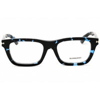 Burberry Men's Eyeglasses - Blue Tortoise Acetate Rectangular Frame | 0BE2419F 4111 ,