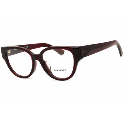 Burberry Women's Eyeglasses - Checkered Red Acetate Full Rim Frame | 0BE2421F 4115 ,