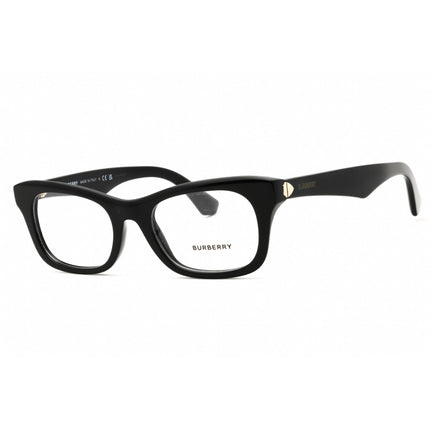 Burberry Women's Eyeglasses - Black Acetate Rectangular Frame, 50mm | 0BE2422 3001 ,