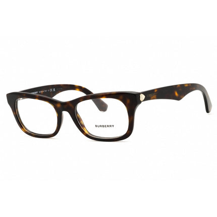 Burberry Women's Eyeglasses - Dark Havana Rectangular Shape Frame, 52mm | 0BE2422 3002 ,