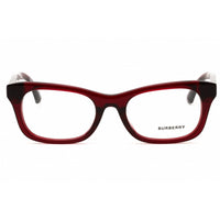 Burberry Women's Eyeglasses - Bordeaux Acetate Rectangular Shape Frame | 0BE2422F 4128 ,