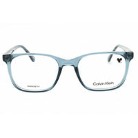 Calvin Klein Unisex Eyeglasses - Crystal Teal Rectangular Shape Frame | CK21500 429 ,