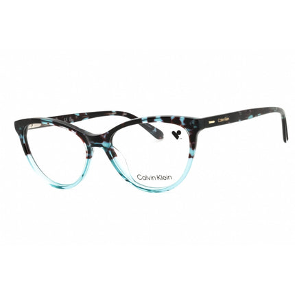 Calvin Klein Women's Eyeglasses - Blue Tortoise Acetate Full Rim Frame | CK21519 454 ,