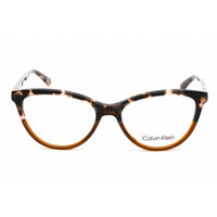 Calvin Klein Women's Eyeglasses - Sand Tortoise Plastic Full Rim Frame | CK21519 281 ,