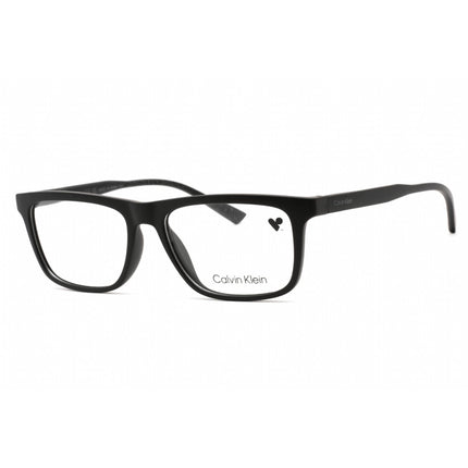 Calvin Klein Men's Eyeglasses - Matte Black Plastic Rectangular Frame | CK22547 002 ,