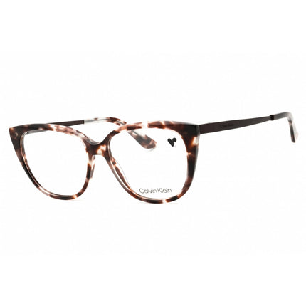 Calvin Klein Women's Eyeglasses - Brown/Grey Havana Cat Eye Shape Frame | CK23520 069 ,