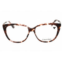 Calvin Klein Women's Eyeglasses - Brown/Grey Havana Cat Eye Shape Frame | CK23520 069 ,