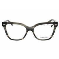 Calvin Klein Women's Eyeglasses - Striped Grey Acetate Full Rim Frame | CK23543 023 ,