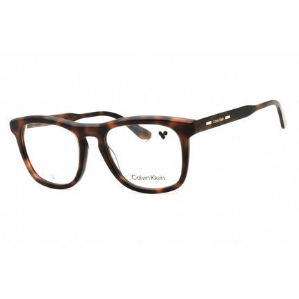 Calvin Klein Men's Eyeglasses - Havana Acetate Rectangular Shape Frame | CK24515 240 ,