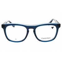 Calvin Klein Men's Eyeglasses - Blue Acetate Rectangular Shape Frame | CK24515 438 ,
