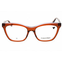 Calvin Klein Women's Eyeglasses - Brown/Azure Acetate Full Rim Frame | CK24517 227 ,