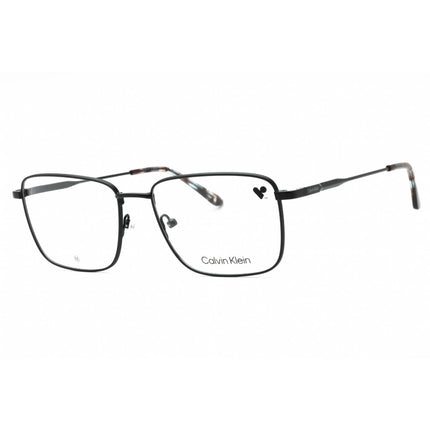 Calvin Klein Men's Eyeglasses - Black Metal Rectangular Full Rim Frame | CK25104 001 ,