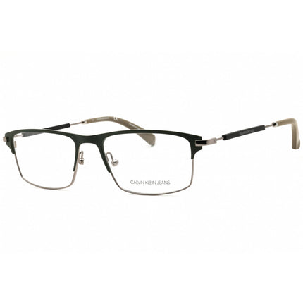 Calvin Klein Jeans Men's Eyeglasses - Cargo Metal Rectangular Frame | CKJ18104 310 ,