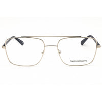 Calvin Klein Jeans Men's Eyeglasses - Matte Silver Rectangular Frame | CKJ19309 045 ,