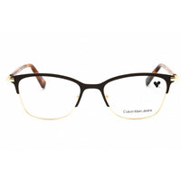 Calvin Klein Jeans Women's Eyeglasses - Satin Brown Rectangular Frame | CKJ19312 210 ,