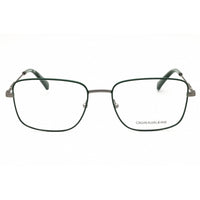 Calvin Klein Jeans Men's Eyeglasses - Satin Hunter Rectangular Frame | CKJ20104 304 ,