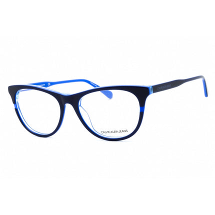 Calvin Klein Jeans Women's Eyeglasses - Navy/Cobalt Cat Eye Shape Frame | CKJ20641 407 ,