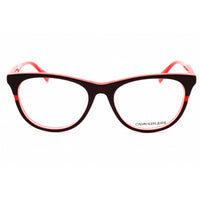 Calvin Klein Jeans Women's Eyeglasses - Dark Brown/Coral Full Rim Frame | CKJ20641 204 ,