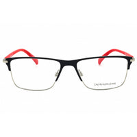 Calvin Klein Jeans Men's Eyeglasses - Satin Navy Metal Full Rim Frame | CKJ21400 405 ,