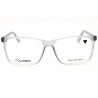 Calvin Klein Jeans Men's Eyeglasses - Crystal Clear Full Rim Frame | CKJ21635 971 ,