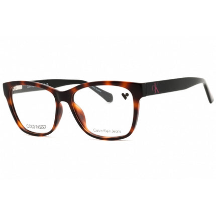 Calvin Klein Jeans Women's Eyeglasses - Tortoise Rectangular Frame | CKJ21638 240 ,