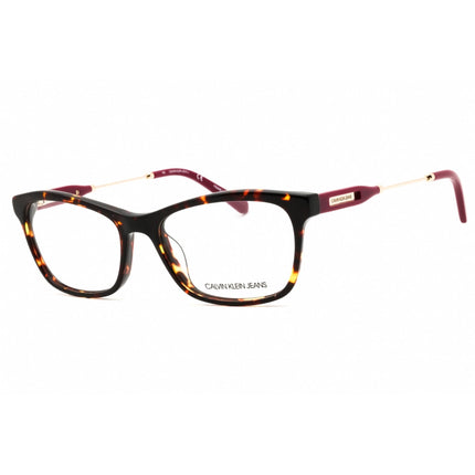 Calvin Klein Jeans Women's Eyeglasses - Dark Tortoise Acetate Frame | CKJ21800 235 ,