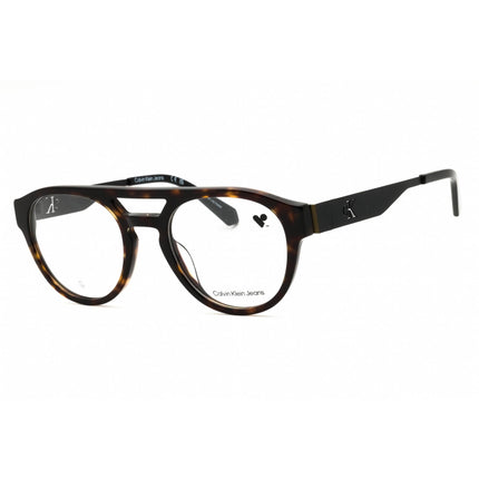 Calvin Klein Jeans Unisex Eyeglasses - Dark Havana Round Shape Frame | CKJ24633 242 ,