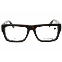 Calvin Klein Jeans Unisex Eyeglasses - Dark Havana Rectangular Frame | CKJ24634 242 ,