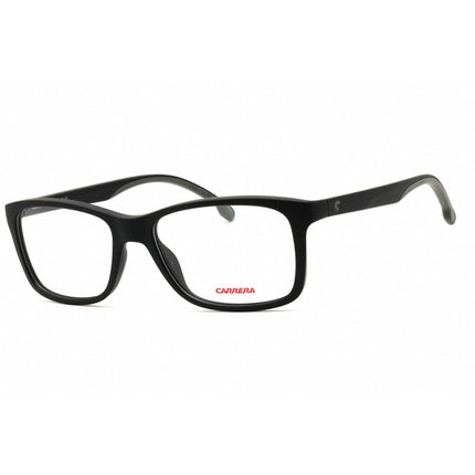 Carrera Men's Eyeglasses - Matte Black Plastic Rectangular Frame | 8880 0003 00 ,