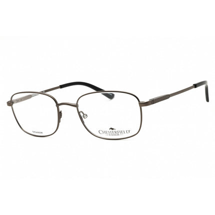 Chesterfield Men's Eyeglasses - Brushed Grey Metal Oval Frame | CH 890/T 0JCA 00 ,