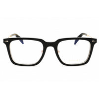 Chopard Men's Eyeglasses - Black/Gold Rectangular Full Rim Frame | VCH346 0Z50 ,